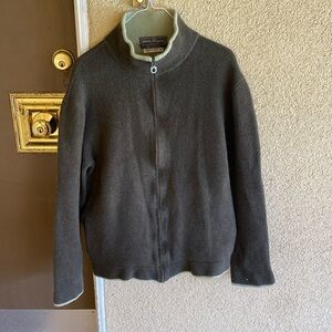 MENS SALVATORE FERRAGAMO WOOL CASHMERE GREEN JACKET SIZE MEDIUM🧥💚